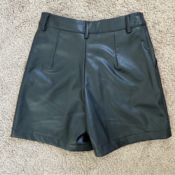 Faux Leather Shorts - Picture 4 of 5